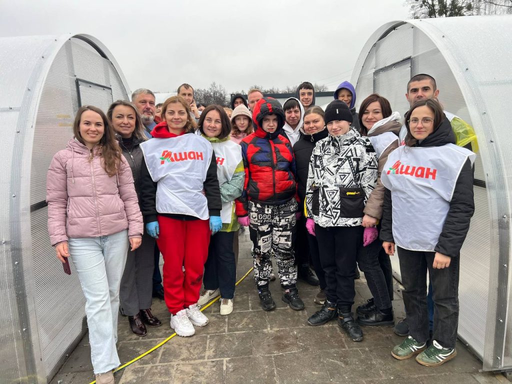 Черговий етап проєкту "Теплиці від Фундації Auchan" реалізовано